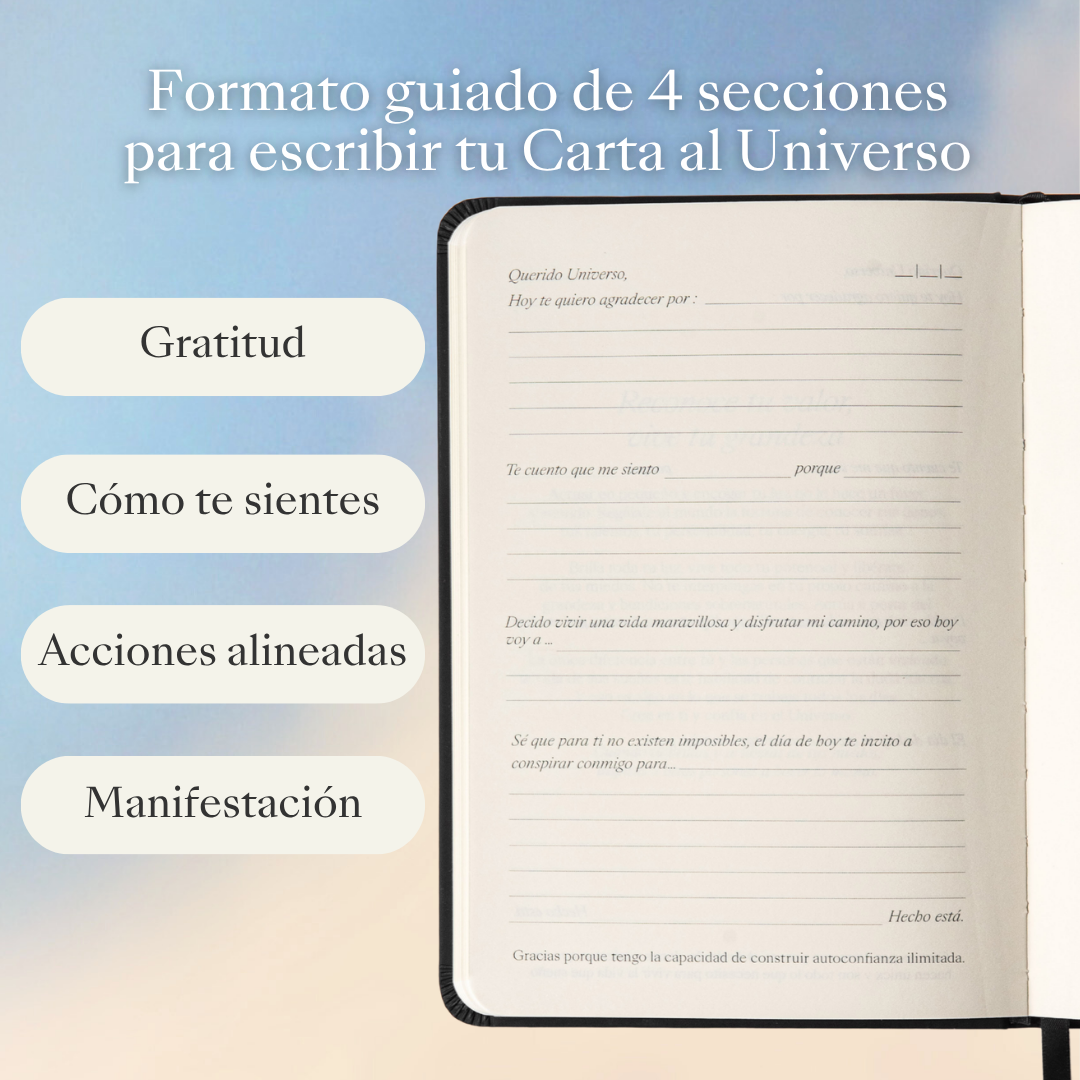 Cartas al Universo: Diario de Gratitud