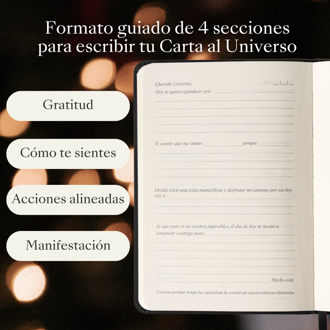 Cartas al Universo: Diario de Gratitud